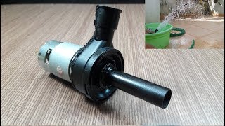 How to make Powerful Water Pump 12volt With 775 Motor  KST HACKS [upl. by Ahseenat]