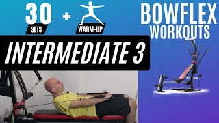 Intermediate 3 Bowflex Workout  FULL BODY  30 min  4 min warmup [upl. by Gaspar107]