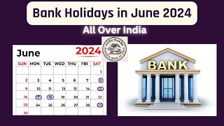 Bank Holidays in June 2024 bankholidayinjun2024 2024bankholidays advayainfo [upl. by Nhepets712]