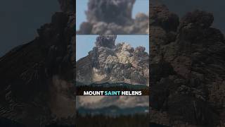 The DEVASTATING 1980 Eruption of Mount St Helens viralvideo shortsfeed history [upl. by Leakcim667]