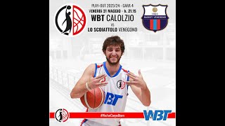 Serie C  Gara4  PLAYOUT  WBT CARPE DIEM Calolzio vs Lo Scoiattolo VENEGONO [upl. by Joceline]