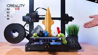 Creality Ender3 V2 Neo  3D Printer  Unbox amp Setup [upl. by Marga]