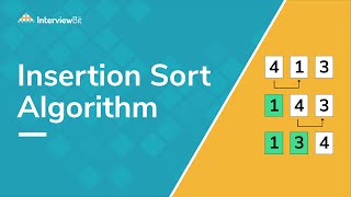 Insertion Sort Algorithm [upl. by Elbert]