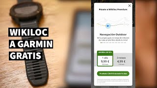 🆓 Enviar de Wikiloc Movil GRATIS a Garmin [upl. by Dori]