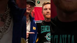 Las Palabras de Peso Pluma al Canelo 👏 [upl. by Igor]