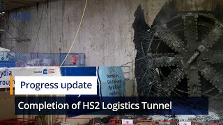 Completion of HS2 logistics tunnel paves the way for highspeed line to Euston [upl. by Seow]