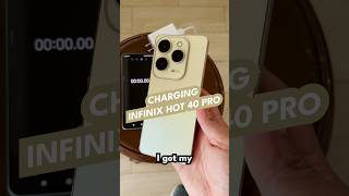 Infinix Hot 40 Pro  Charging test [upl. by Alfonse]