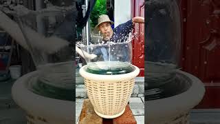 slow motion effect video water slowmotion youtubeshorts asmr [upl. by Annirac]