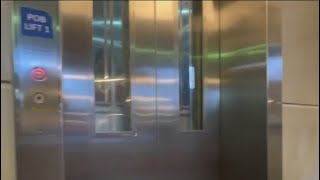 Retake IFE Lift at Admiralty MRT Overhead Bridge Passenger Lift 1 [upl. by Gamin]