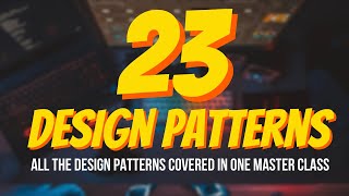 Design Patterns Master Class  All Design Patterns Covered [upl. by Attiuqal669]