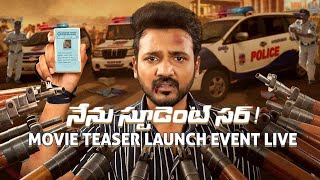 Ganesh Bellamkonda Nenu Student Sir Movie Teaser Launch Event  Gultecom [upl. by Mackenzie]