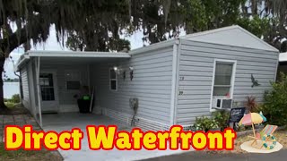 Ellenton Florida Water Front Home For Sale Cheap Pelican Pier [upl. by Calendra]