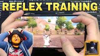 OMG😱Kinganbru is watching me “KING of REFLEX”  Daxua Handcam TIP amp TRICK PUBG BGMI [upl. by Leummas645]