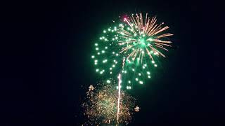 Dawlish Celebrates Carnival Dawlish Warren Fireworks from the Mount Pleasant Inn [upl. by Thera]