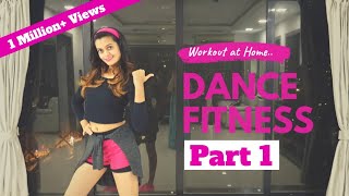 Bollywood Dance Fitness Workout at Home  20 Minutes Fat Burning Cardio  Part 1 [upl. by Yeltnerb]