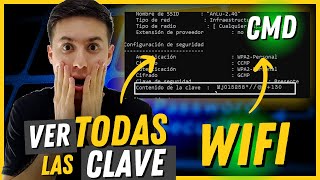 🛜 ¿CÓMO VER LA CONTRASEÑA DEL WIFI en ORDENADOR WINDOWS [upl. by Triplett]