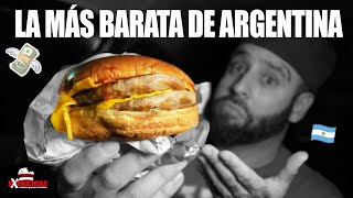 LAS HAMBURGUESAS MAS BARATAS DE ARGENTINA 2024 [upl. by Ajam]