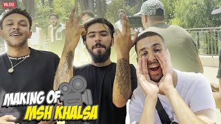 Vlog 8 BEHIND THE SCENES ElGrandeToto X wegz3334  Msh Khalsa [upl. by Simara]