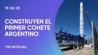 Estación Tronador II construyen el primer cohete argentino [upl. by Leora]