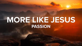 More Like Jesus  Passion  Lyric Video [upl. by Neraa328]