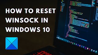 How to reset Winsock in Windows 10 [upl. by Zilber983]