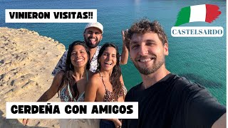 RECORREMOS EL NOROESTE DE CERDEÑA CON AMIGOS 🌊 🩵  Tenemos visitas de ARGENTINA [upl. by Marvella81]