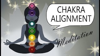 Chakra Alignment Meditation for Balancing and Healing – 10 Minute Guided Chakra Meditation [upl. by Kordula]