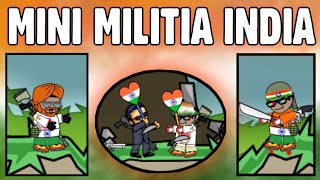 MMC India Independence day special Avatars in Mini Militia Classic Doodle Army 2 [upl. by Aremihc400]