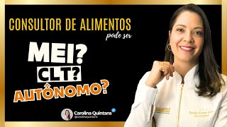 Consultora de alimentos por ser MEI [upl. by Hurleigh281]