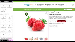 Cách tạo trang Chi Tiết SẢN PHẨM Custom theo ý mình bằng Plugin Elementor Free WordPress No Pro [upl. by Charla]