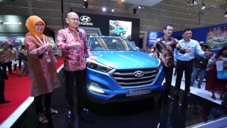 IIMS 2016  Peluncuran Hyundai Tucson  OTOcom [upl. by Ystap]