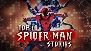 Top 10 SpiderMan Stories [upl. by Akinot686]