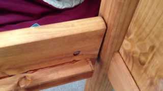 Argos Classic Antique Bunk Bed Assembly Part 4 [upl. by Lowrance805]