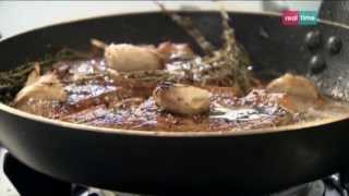 Cucina con Ramsay  1 Braciole di maiale con peperoni agrodolci [upl. by Yesdnyl916]