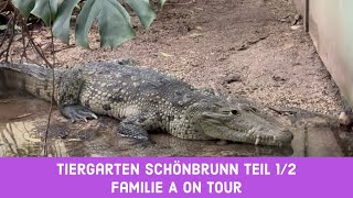 Tiergarten Schönbrunn Familie A on Tour Teil 12 vienna familieaontour familieaaufreisen [upl. by Aztilay]