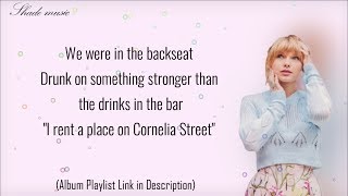 Taylor Swift  Cornelia Street Lyrics [upl. by Irep]