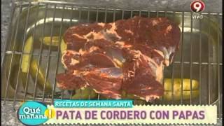 Pata de cordero al horno con papas [upl. by Greiner]