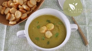 Soupe de pois cassés  Evasion Culinaire  حساء بواكاسي جلبانة يابسة، بازلاء جافة من مطبخ نوال [upl. by Ennairrac]