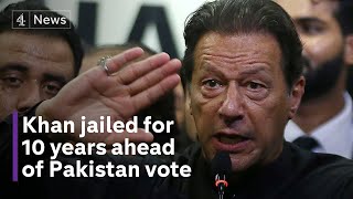 Former Pakistan PM Imran Khan sentenced to another 10 years in jail [upl. by Jurdi]