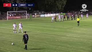 Highlights Dandenong City v Melbourne Victory [upl. by Nalced876]