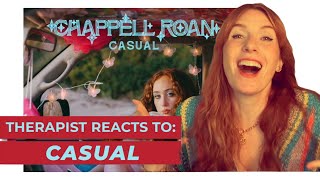 Therapist Reacts To Casual by Chappell Roan this one got me really riled up [upl. by Schlenger]