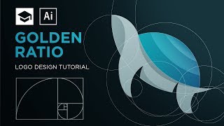 How to design a logo with golden Ratio  Adobe Illustrator Tutorial [upl. by Nylyak]