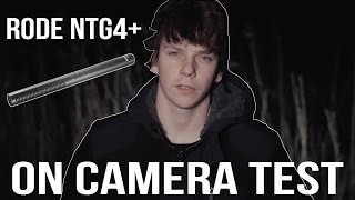 RODE NTG4 BMPCC On Camera Test  Review [upl. by Cal]