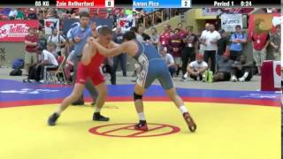 FS 66 KG Finals 2 of 2  Zain Retherford vs Aaron Pico [upl. by Milewski]