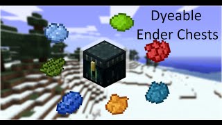 19 DyeCoded Ender Chests – Vanilla Minecraft Command Blocks [upl. by Cung]