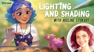 Illustration Master Course Mastering Lighting and Shading Ep1 [upl. by Narine417]