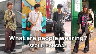 What Are People Wearing in Seoul Korea l fashion interview [upl. by Nanni598]