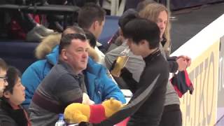 2018 Grand Prix Rostelecom Cup 1115 Full Practice 羽生結弦 Yuzuru Hanyu Fancam [upl. by Englis875]