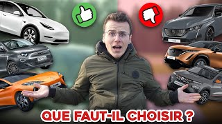 Mon TOP 5 des MEILLEURES et PIRES voitures électriques de 2023  mon guide dachat [upl. by Llenrahc]