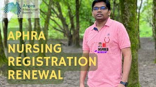 APHRA REGISTRATION RENEWALHow to renew Australian Nursing RegistrationOnlineStep by Steps [upl. by Acimad396]